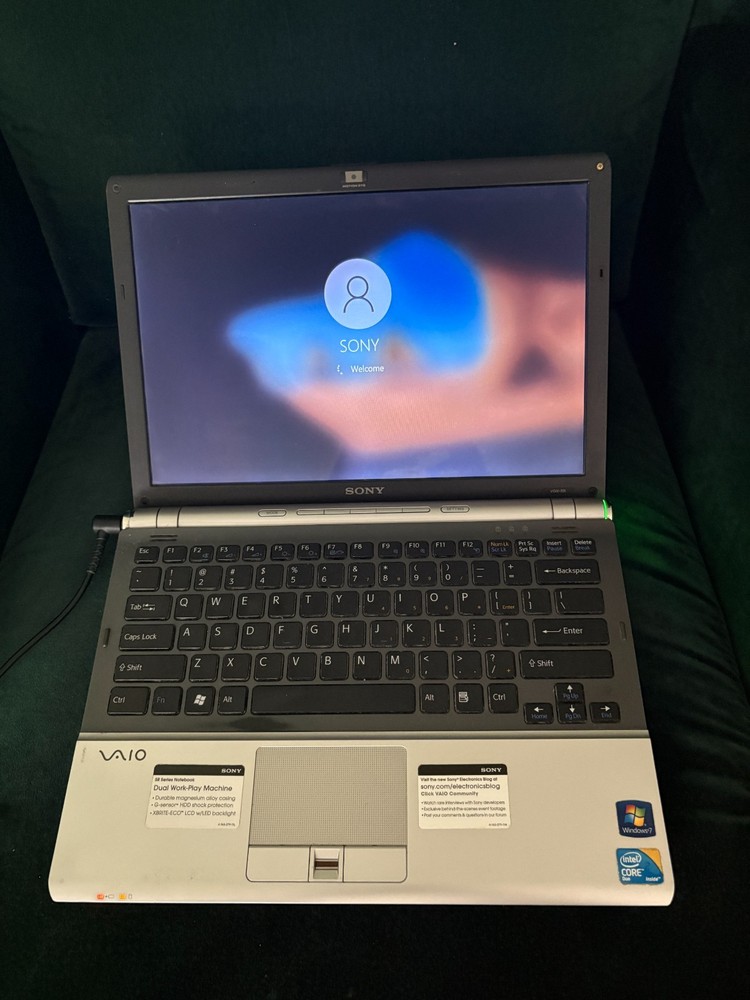 Sony VAIO VGN-SR490DEB 13" Laptop 4GB RAM Upgraded 480GB SSD SanDisk SDSSDA480G
