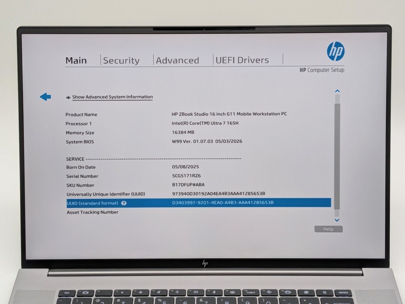 HP ZBook Studio G11 16" UHD+ 4K+ ULTRA 7 165H 512GB SSD 16GB W11P RTX 1000 Ada gallery