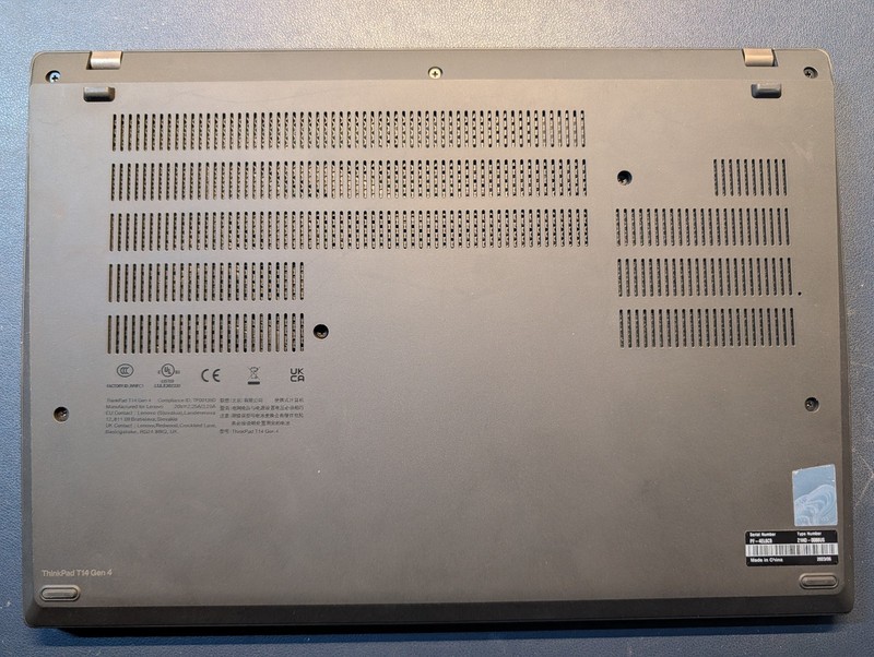 Lenovo ThinkPad T14 Gen 4 14" (1TB SSD, Intel Core i7-1365U, 32GB RAM) Warranty gallery
