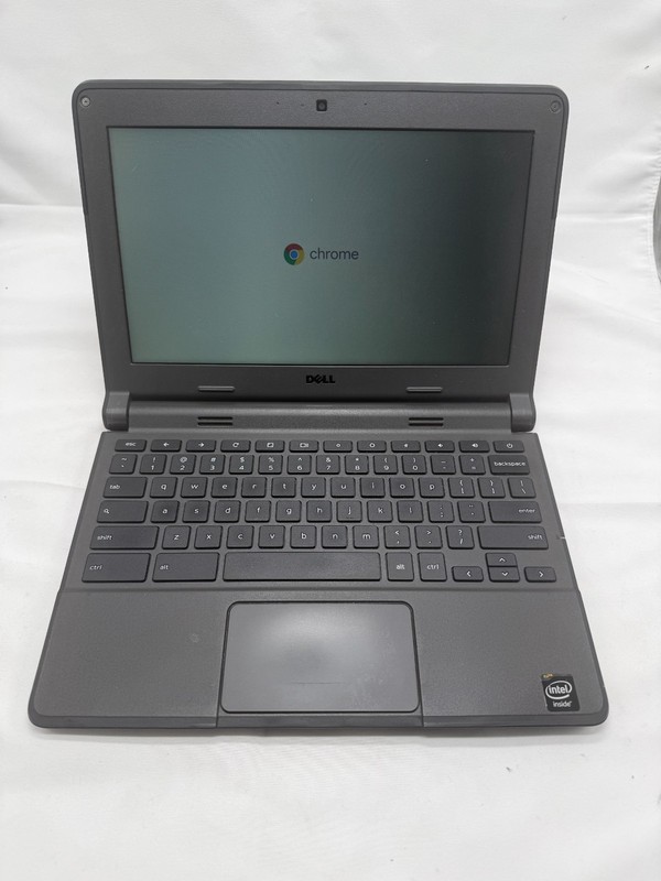Dell Chromebook 11 P22T 11.6" Intel Celeron N2840 4GB RAM 16GB eMMC USED gallery