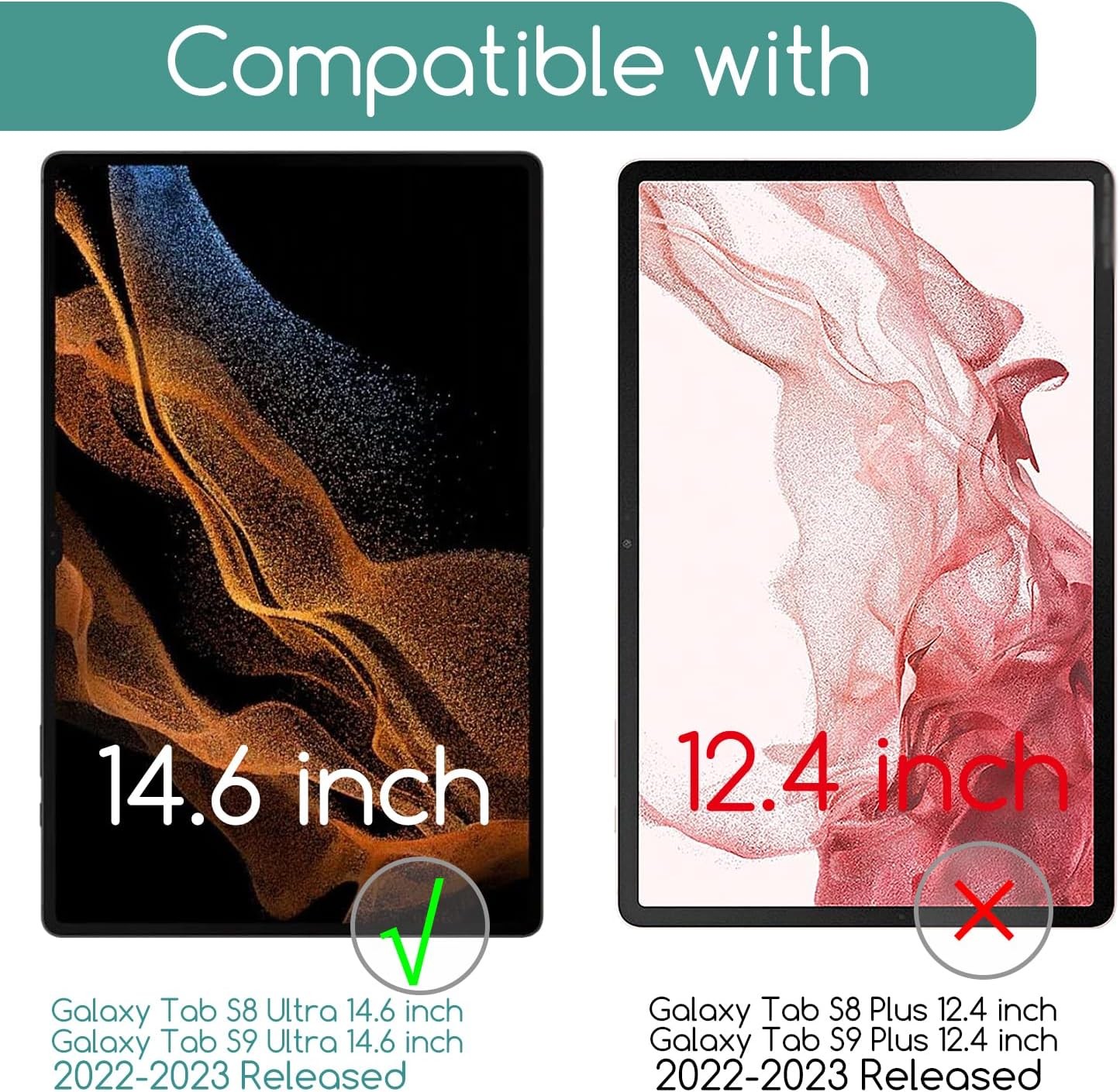 2-Pack Screen Protector for Samsung Galaxy Tab S11 Ultra, S10 Ultra, S9 Ultra gallery