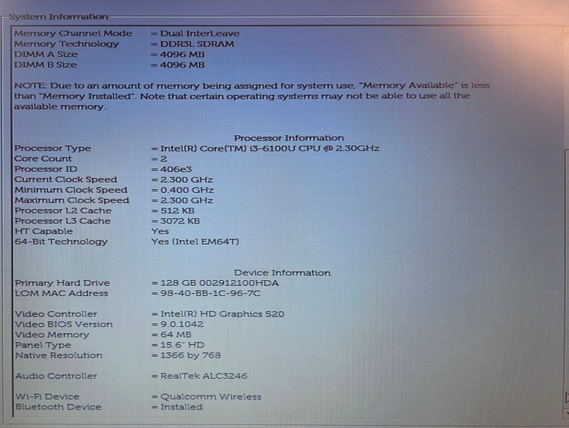 Dell Precision 3541 15.6" Xeon E-2276M 2.8GHz 16GB 512GB LTE Thunderbolt 208054 gallery