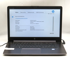 HP Zbook Studio G4 i7-7820HQ @ 2.9GHz 16GB DDR4 256GB M.2 No OS