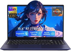 NIMO 15.6 Gaming Laptop AMD 8 Cores Ryzen 7 7735HS 4.75GHz 16GB DDR5 RAM 1TB SSD