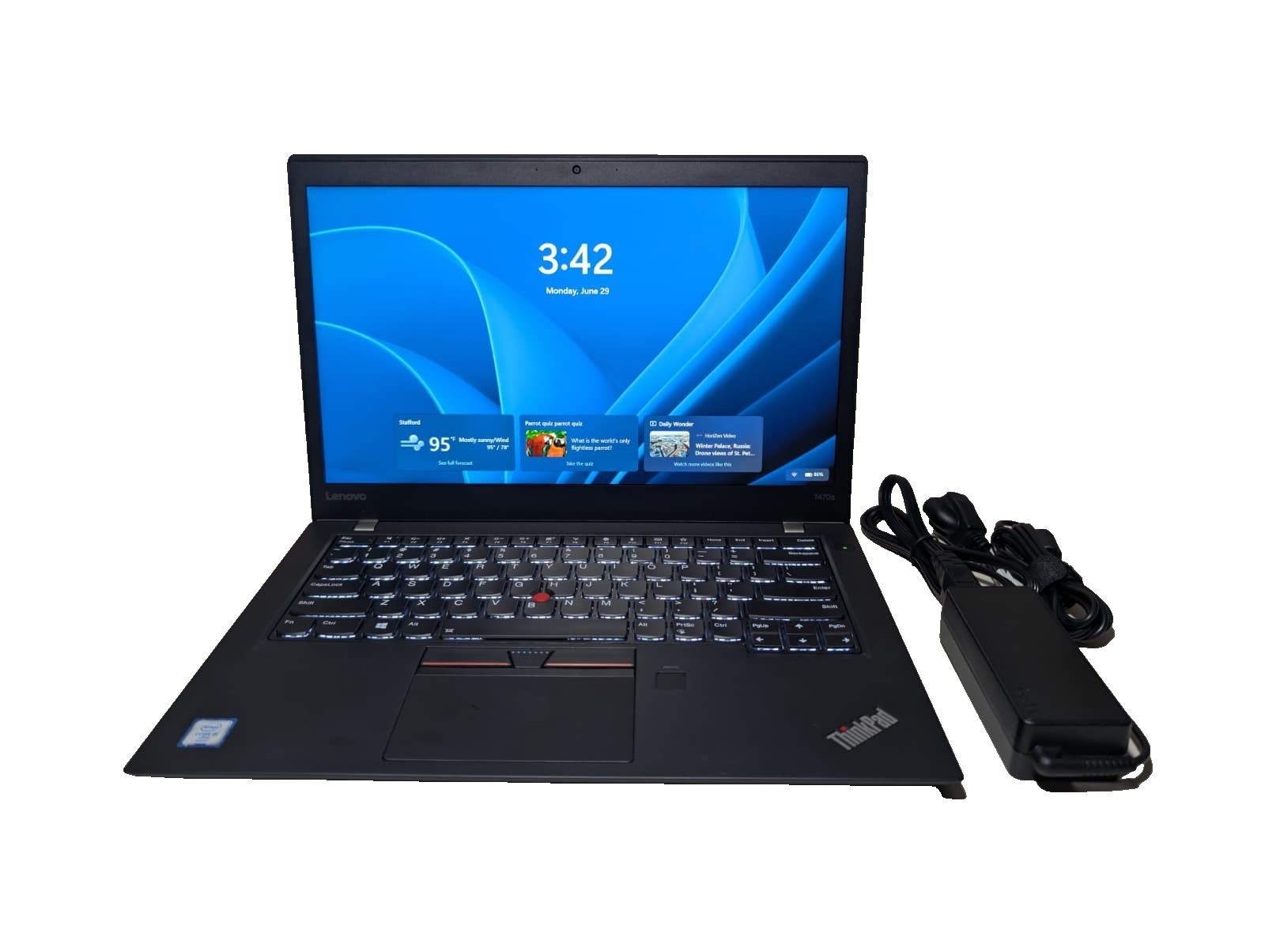 Lenovo ThinkPad T470s | i5 6th Gen 20GB RAM 512GB SSD | FHD Backlit 2 Batts gallery