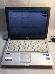 Fujitsu Lifebook T900 13″ Intel Core i5-M520- BOOTS TO BIOS/ DISPLAY DAMAGE -MZ