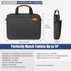 Black & Gray Laptop Sleeve Bag for 13-14 Inch MacBook Air M5/Mac Neo A18 Pro gallery