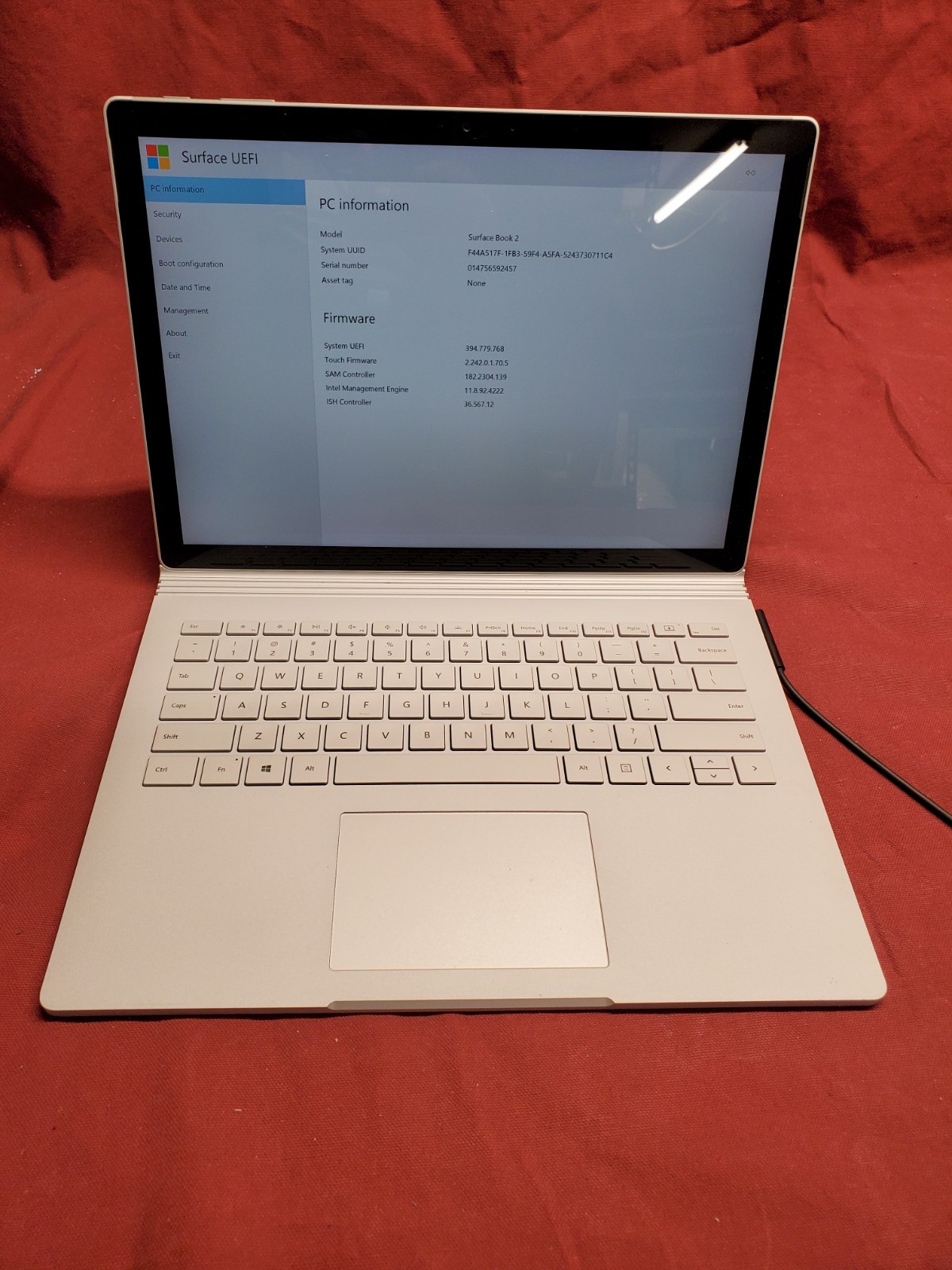 Microsoft Surface Book 2 13.5" i5 8350U 1.70GHz/ 8GB / 256GB SSD #2933 gallery