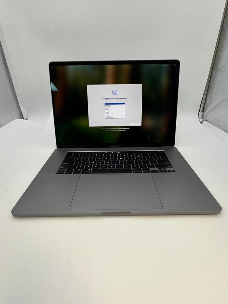 APPLE A2141 16" MACBOOK PRO 2019 CORE i7-9750H@ 2.6 GHz 16GB 500 TAHOE CRK BEZEL