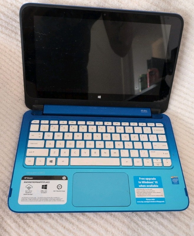 HP Stream x360 11-p010nr 11.6" Intel Celeron Processor | For Parts/Repair gallery