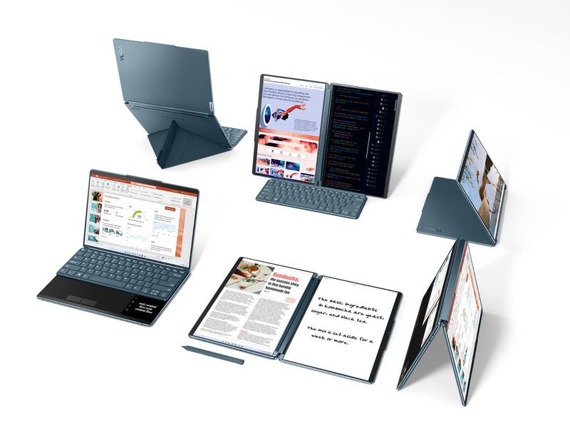 Lenovo Yoga Book 9i 2x 13" Dualdisplay Touch i7 16GB 1TB Pen Convertible 4J.Gar gallery