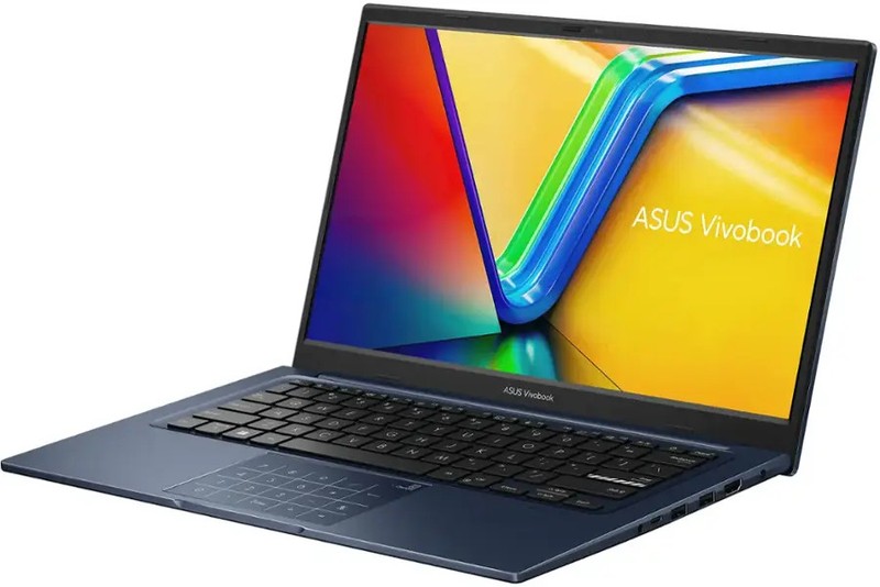 New Asus VivoBook 14" FHD 6-Core i3-1315U 8GB 128GB PCIe SSD Webcam Windows 11 gallery