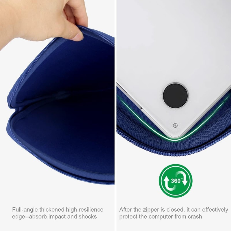 11 11.6 12 Inch Laptop Sleeve Case for MacBook Air 12, Water-Resistant Neoprene gallery