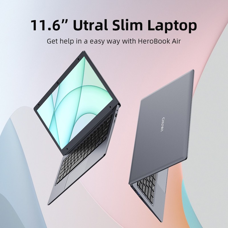 CHUWI HeroBook Air 11.6'' Intel N4020 Laptop Computer Windows 11 4GB 128GB SSD gallery