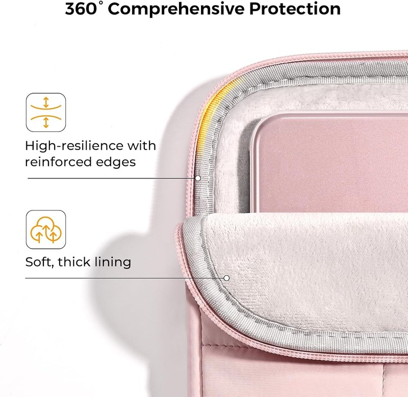 MacBook Neo Case 13 inch 2026 Model A3404, Crystal Blush | Hard Shell & Sleeve B gallery