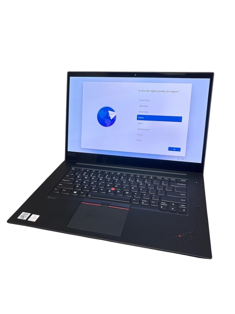 Lenovo ThinkPad P1 Gen 3 i7-10875H 15" 4K TOUCH 32GB 512GB W11P No AC