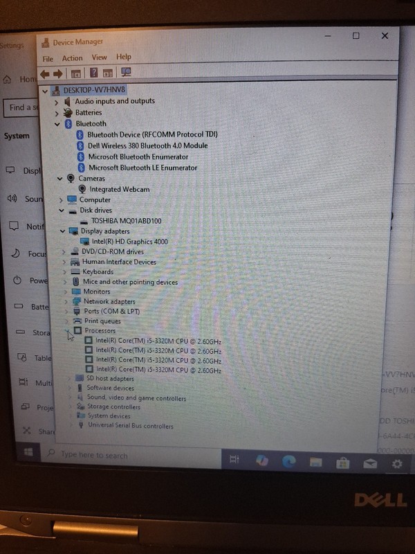 Dell Latitude E6330 13.3" Intel i5-3320M 4GB RAM 320GB Good Screen & Motherboard gallery