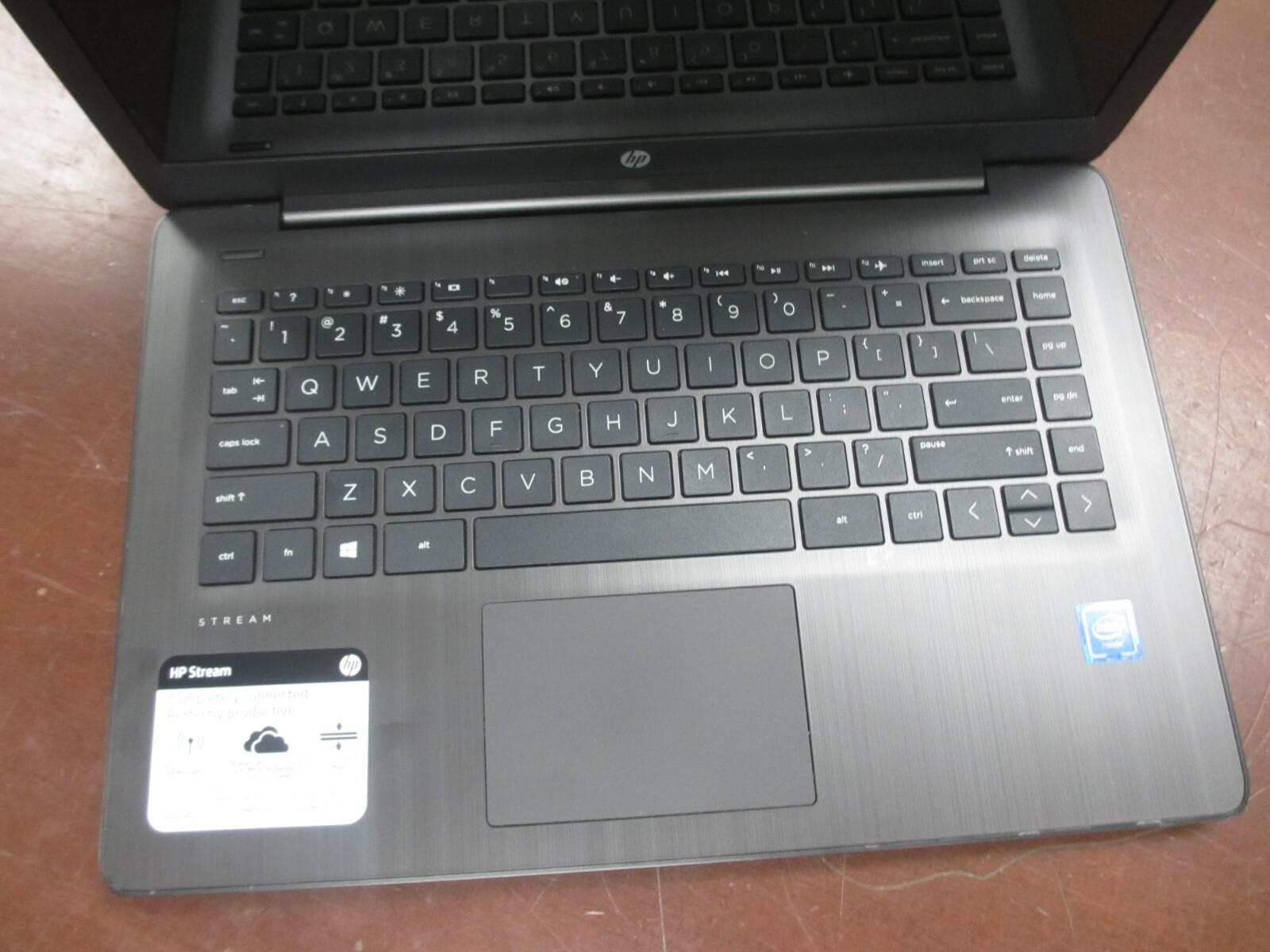 HP Stream 14-cb164wm 14" Intel Celeron N4000 1.10Ghz 4GB 32GB eMMC Linux Laptop gallery