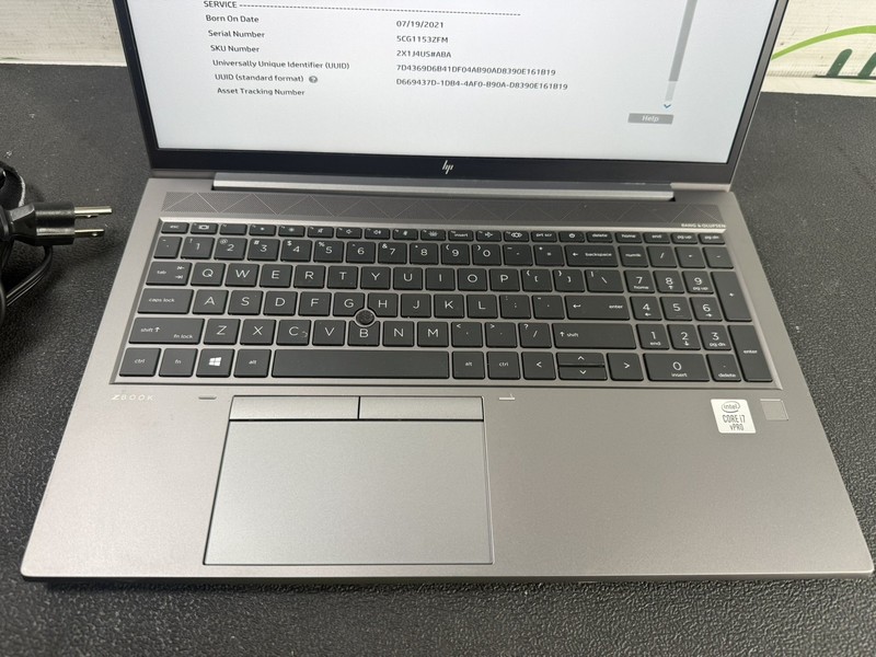 HP ZBook Firefly 15 G7 15.6" i7-10610U 16GB DDR4 256GB Quadro P520 - READ gallery