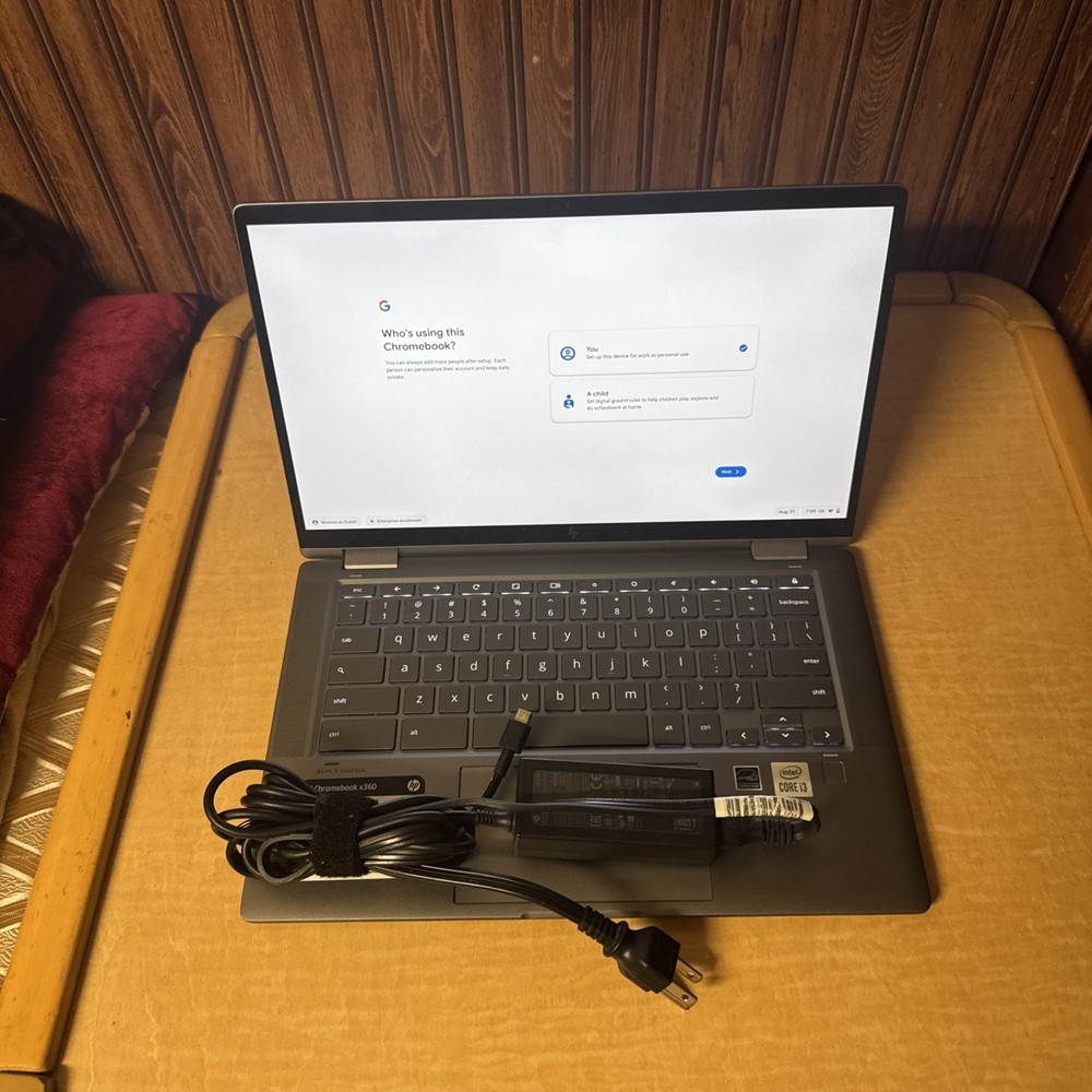 HP Chromebook 14 inch (64GB, Intel Core i3 10th Gen., 2.10GHz, 8GB)...