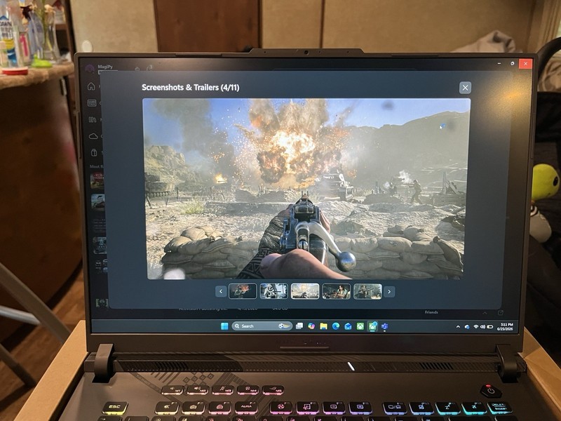 ASUS ROG Strix G16 16" 165Hz FHD+ Gaming Laptop RTX 5060 i7 14650HX 16GB RAM 1TB gallery