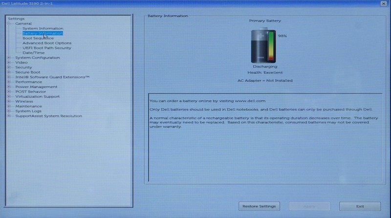 Dell Latitude 3190 2-IN-1 Pentium N5030 CPU @1.10GHz 4GB RAM 128GB (No OS) gallery