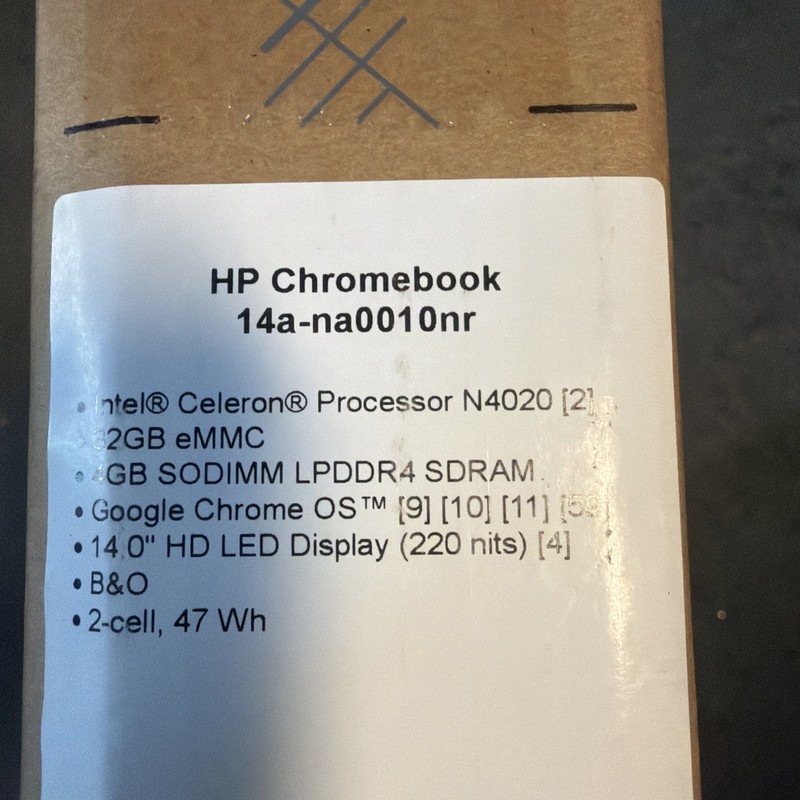 HP ChromeBook 14 inch (32GB, Intel Celeron N, 1.10GHz, 4GB) Notebook/Laptop -... gallery