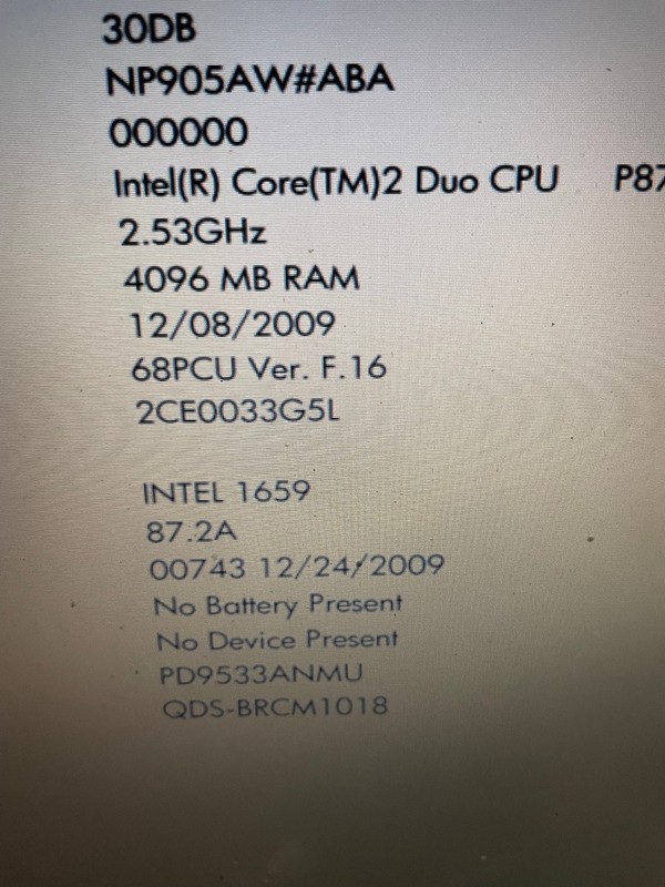 Lot of 6 HP (2) probook 6450B, (1) 6430b[HP-C], (2) Elitebook 6930p, (1) 8440p gallery