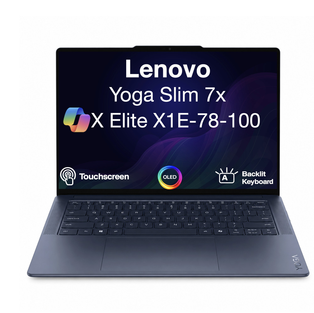 Lenovo Yoga 14.5 2944x1840 X Elite X1E-78-100 32GB RAM 1TB SSD Windows 11 Home