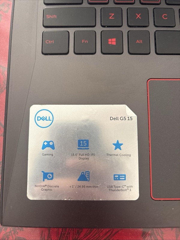 Dell G5 15 G5587 15.6" Laptop/intel i5-8300H/8GB RAM/256GB SSD gallery
