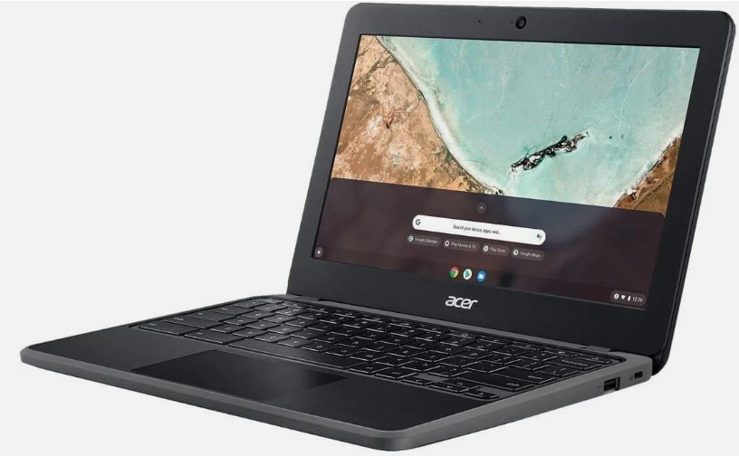 ACER CHROMEBOOK 11.6" MT8183 4GB 32GB EMMC CHROME OS C722-K4CN Black Acceptable gallery