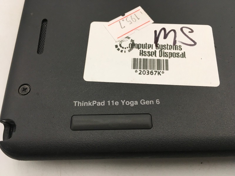LENOVO THINKPAD 11E YOGA GEN 6 -BOOTS TO BIOS- INTEL M3 8100Y - 8GB RAM -READ-BB gallery