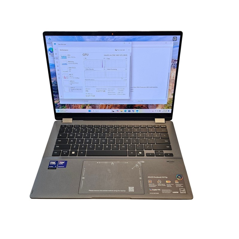 ASUS VivoBook Flip: 14" OLED - Core Ultra 7 256V 16GB DDR5 1TB SSD - Excellent gallery