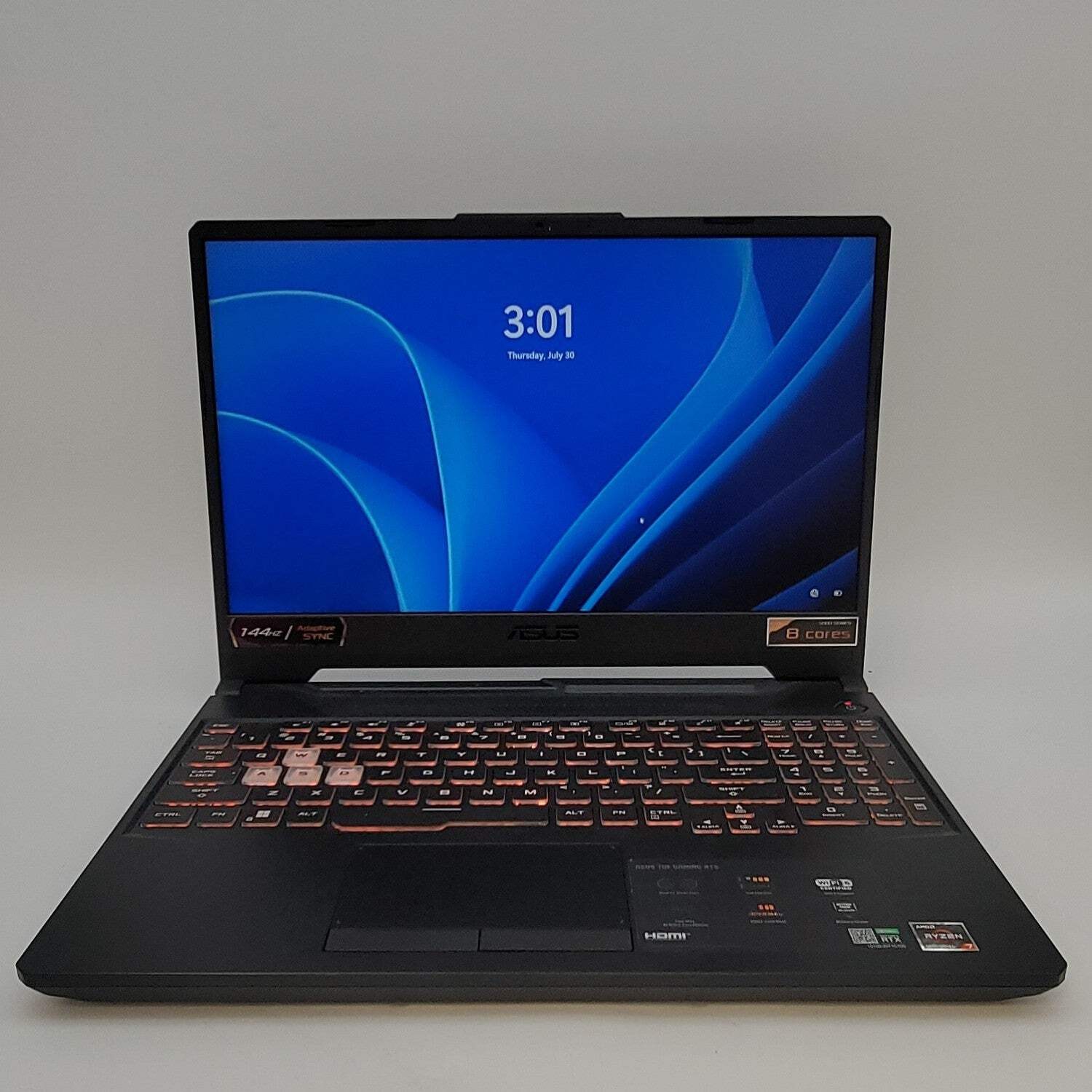 Asus TUF A15 FA506QM 15.6" Ryzen 7 5800H 16GB RAM 500GB SSD GeForce RTX 3060 gallery