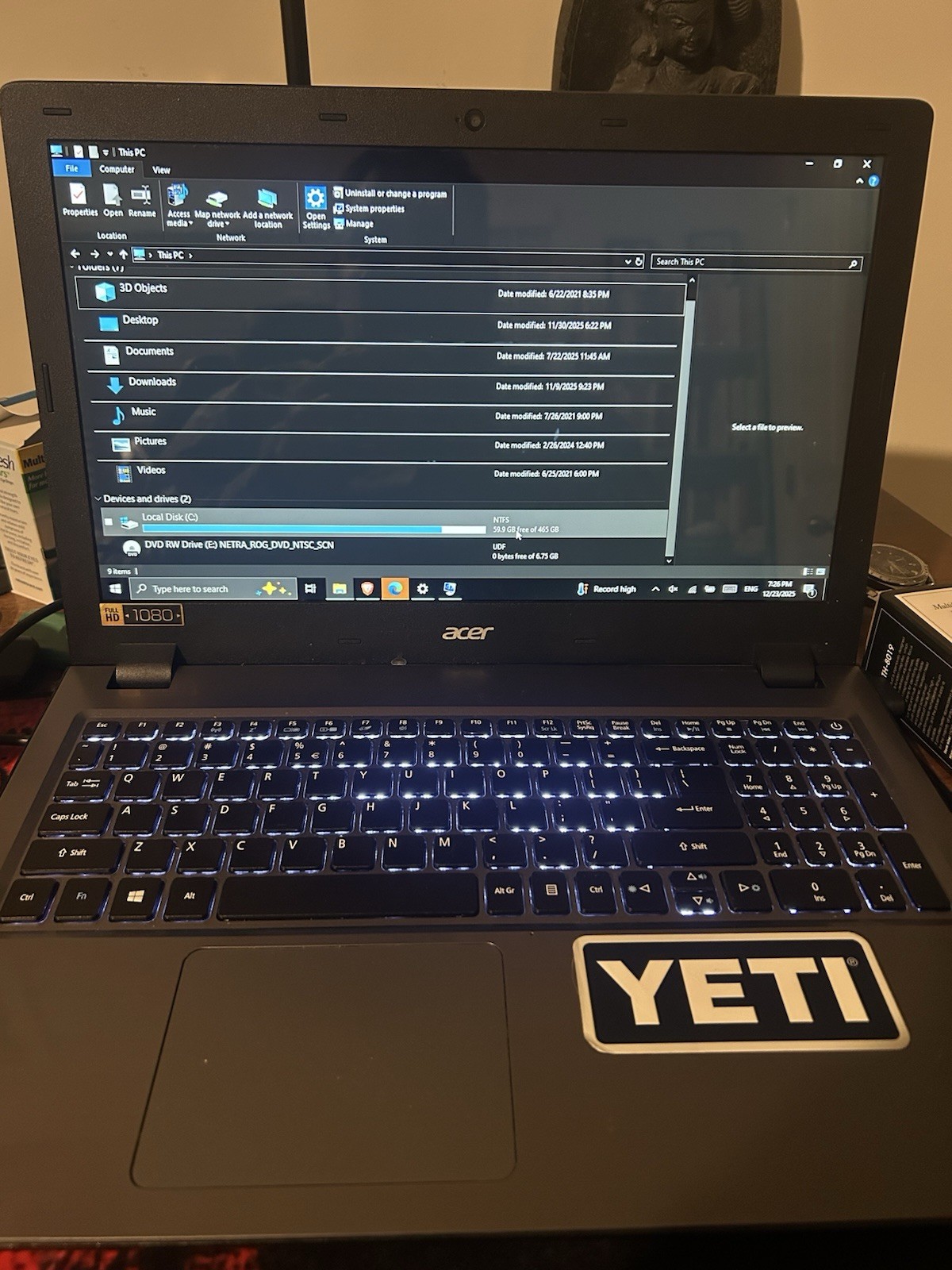 Used Acer V3-575T Intel I7-6500u. 16gb Ram. 512GBSSD gallery