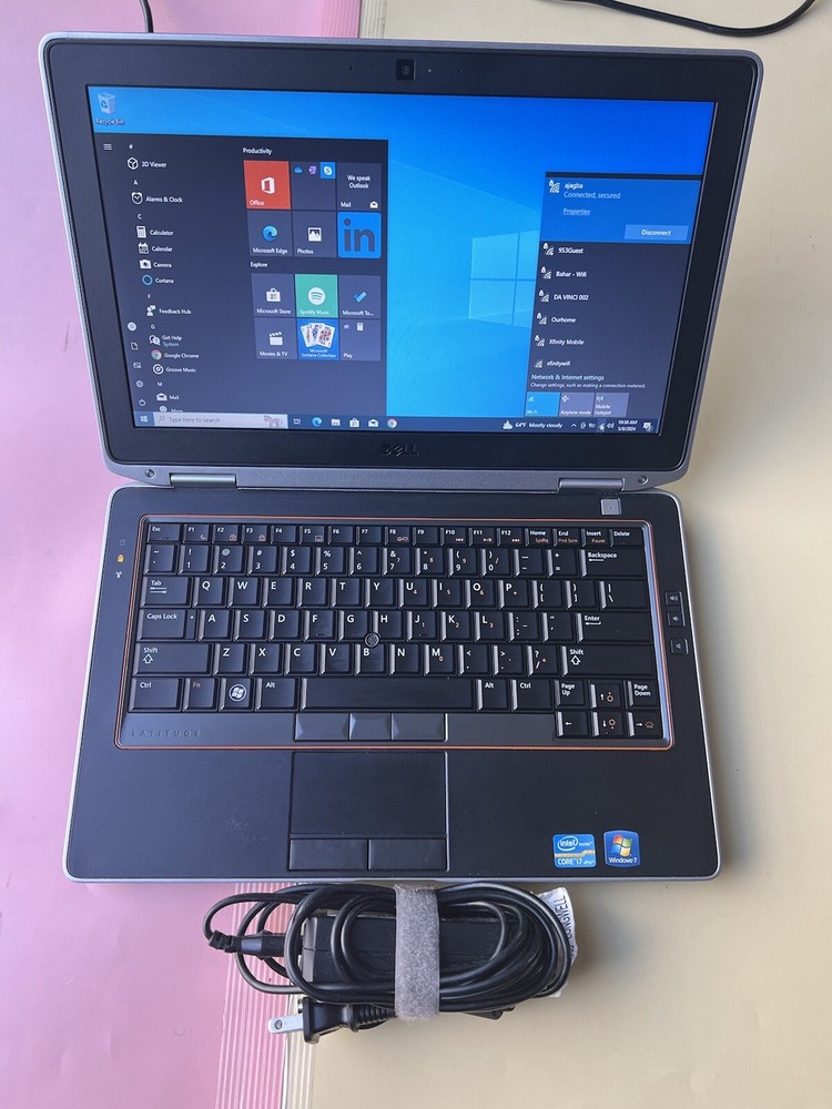 Dell Latitude E6320 13.3" Core i7-2620M 2.70GHz 8GB RAM 500GB HDD HDMI WEBCAM