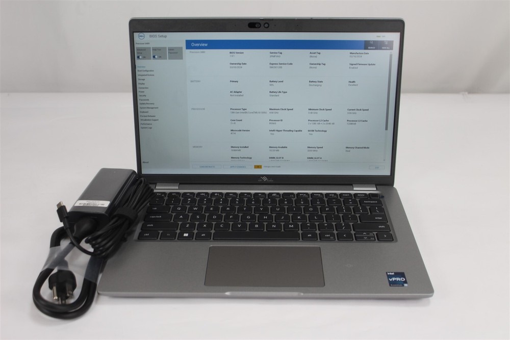 Dell Precision 3480 14" FHD Intel i5-1335U 1.3GHz 16GB DDR4 256GB NVMe Win 11