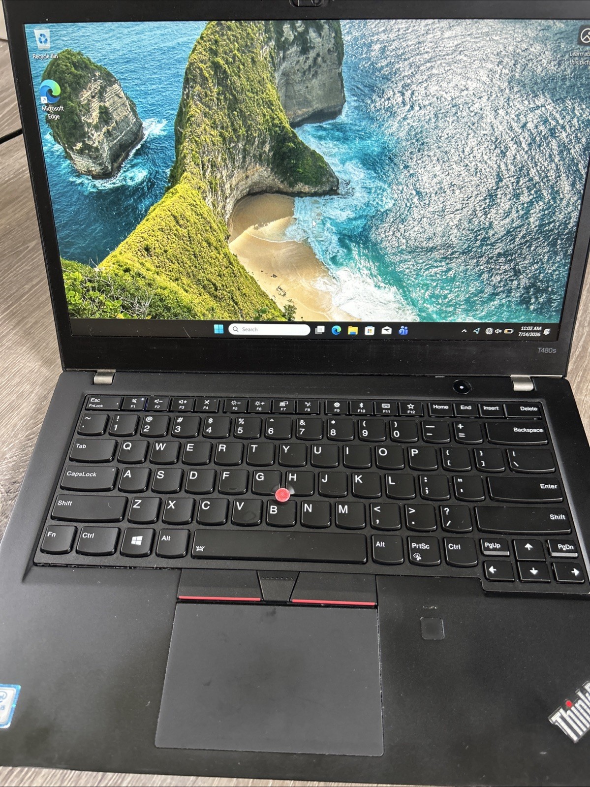 Lenovo ThinkPad T480s Intel Core i5-8350u 16GB RAM 256 SSD Win 11 Pro gallery