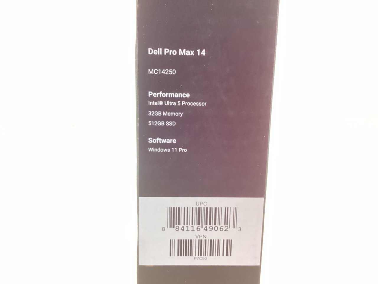 Dell Pro Max 14" FHD+ Ultra 5 225H 32GB 512GB SSD Intel Arc Pro 130T - P7C90 gallery