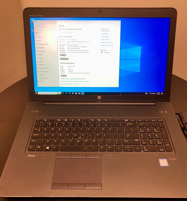 Z Book G3 by Hewlett Packard -- Mobile Workstation LapTop 17" screen gallery