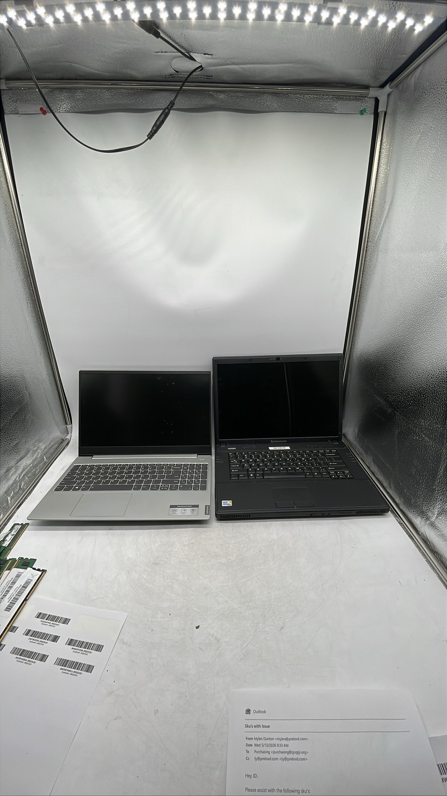 Lenovo Laptops ThinkPad 4446-38U & IdeaPad S340 For Parts Or Repair Lot Of 2 gallery