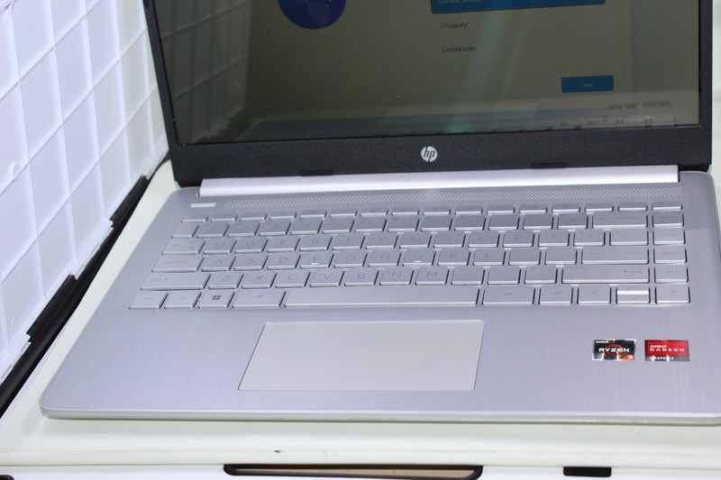 HP 14-fq0033dx 14" Laptop, AMD Ryzen 3, 8GB RAM, 128GB SSD, Windows 11 S gallery