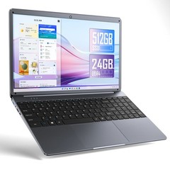 SGIN 15.6 Inch Laptop Computer 24GB RAM 512GB SSD N5095 Quad-Core Up to 2.9GHz