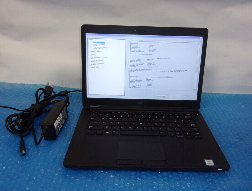 Dell Latitude 5490 14" Intel Core i5-8350U 1.70GHz 8GB RAM 256GB SSD Win 10 Pro gallery