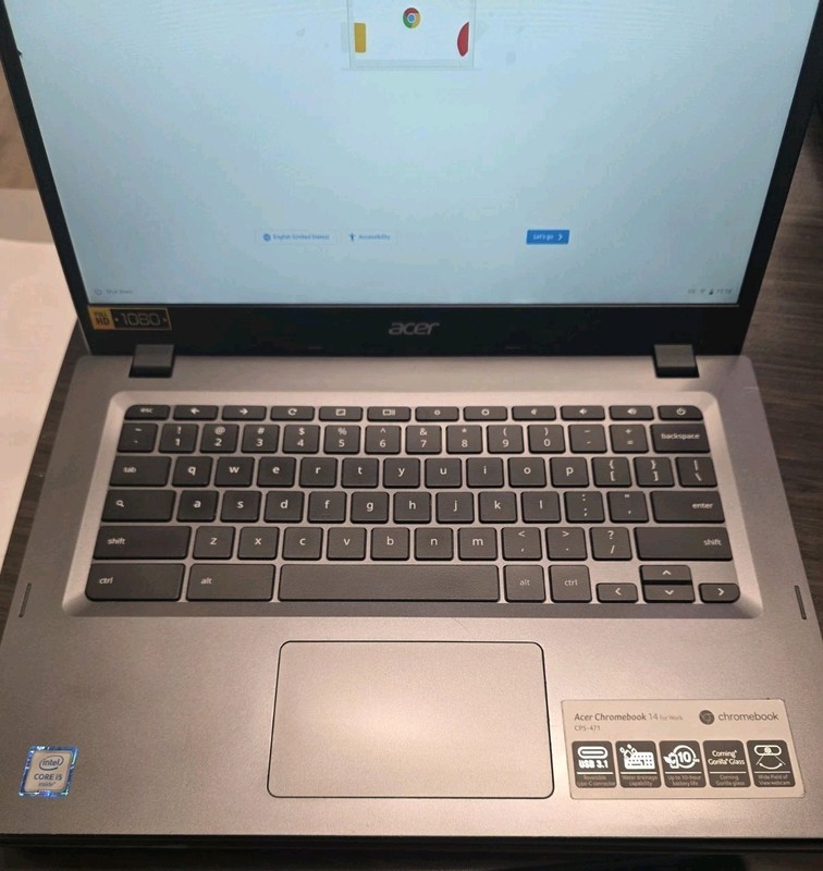 Acer Chromebook 14 N15Q13 i5 6200U 8GB RAM 32GB SSD 1080P LCD CP5-471-581N gallery