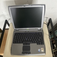 Dell C400 laptop P3 111 1.2GHz 512GB RAM 40GB HDD working Win XPP Serial Gaming