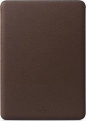 14-Inch Laptop Sleeve for MacBook Pro M5 M4 M3 M2 Pro/Max, Coffee Faux Leather C