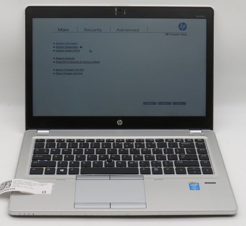 HP EliteBook Folio 9480m i5-4310U @ 2GHz 8GB DDR3 119GB m2 14" No OS gallery