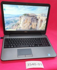 Dell Latitude 3540 i3 CPU 4GB RAM DVD 500GB HDD Win 10 Pro No Battery/Pwr Adapt