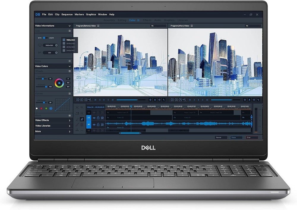 Dell Precision 7560 Intel i7-11850H 64GB RAM 500GB SSD 1TB HDD RTX A2000 Win 11